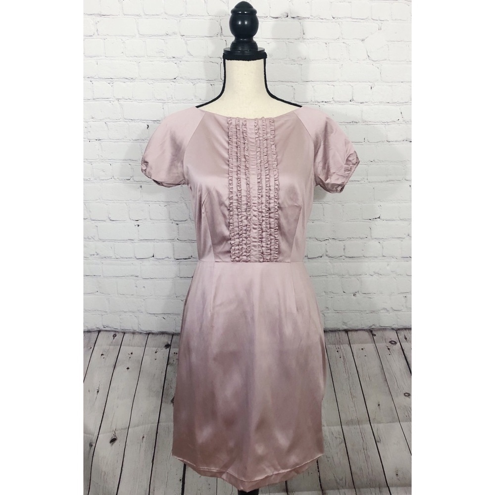 2 B Rych  Satiny Champaign Dress
